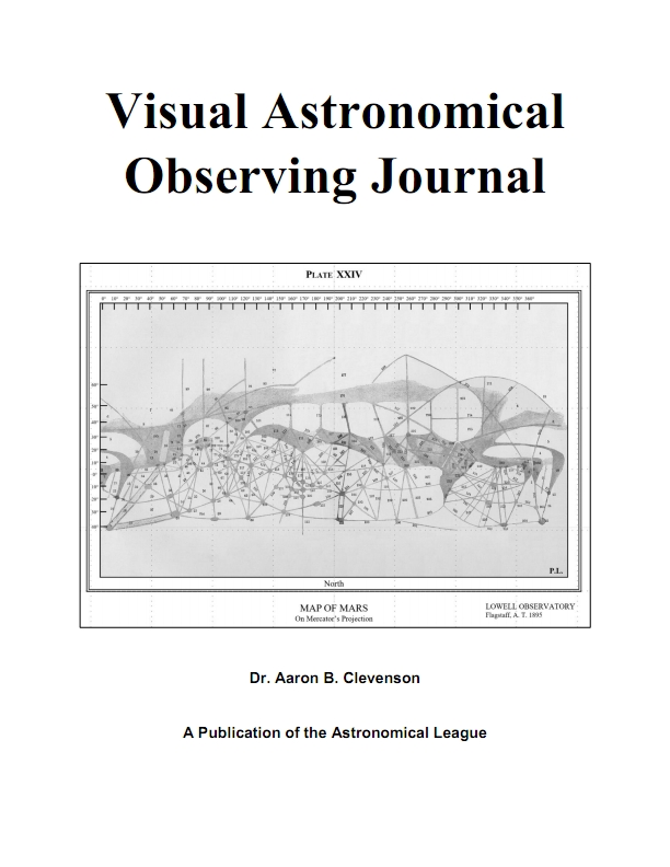 AL Visual Astronomical Observing Journal (Logbook)